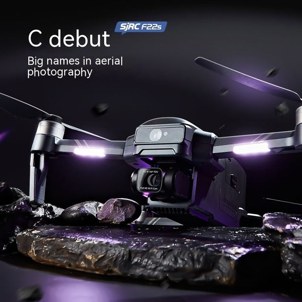 SJRC F22s GPS Obstacle Avoidance UAV Digital Image Transmission HD Aerial Camera please Allow up to 4 WEEKS For delivery Comes with 1 battery.