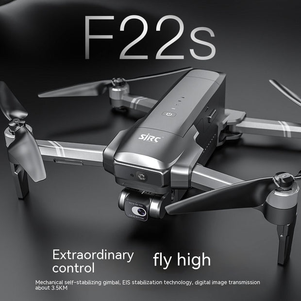 SJRC F22s GPS Obstacle Avoidance UAV Digital Image Transmission HD Aerial Camera please Allow up to 4 WEEKS For delivery Comes with 1 battery.